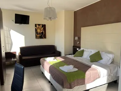Letto o letti in una camera di Cà Dei Barcaroli