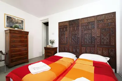 Letto o letti in una camera di Venetians loft Moschette