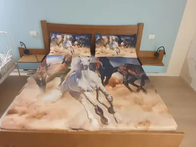 Letto o letti in una camera di Ranch borgo bella vita