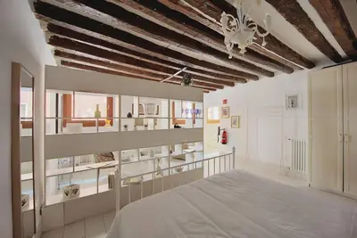 Letto o letti in una camera di Ca Molin by Venicevillas, vista canale