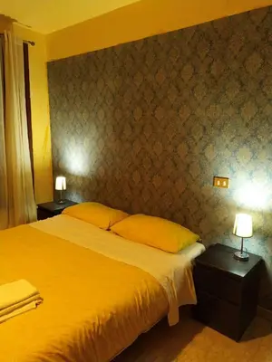 Letto o letti in una camera di Two steps from Rialto bridge