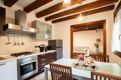 Cucina o angolo cottura di Salmaso Apartments