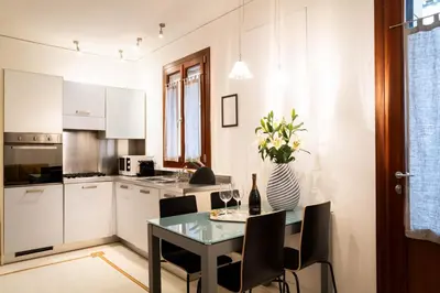 Cucina o angolo cottura di Salmaso Apartments