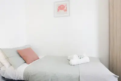 Letto o letti in una camera di SANTA CROCE GUEST HOUSE