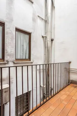 Balcone o terrazza di Residence dei Frutti pieno centro - Il Melograno