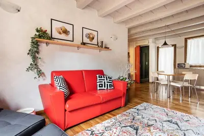 Area soggiorno di Residence dei Frutti pieno centro - Il Melograno