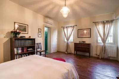 Letto o letti in una camera di Dependance del Brenta