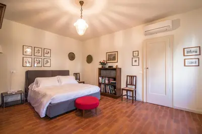 Letto o letti in una camera di Dependance del Brenta