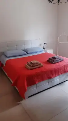 Letto o letti in una camera di Casa di campagna pace e tranquillità