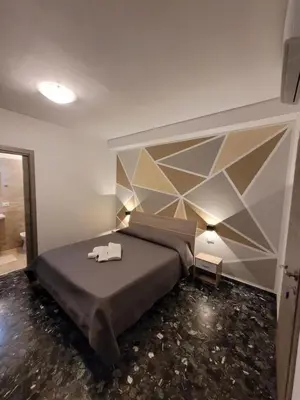 Letto o letti in una camera di 