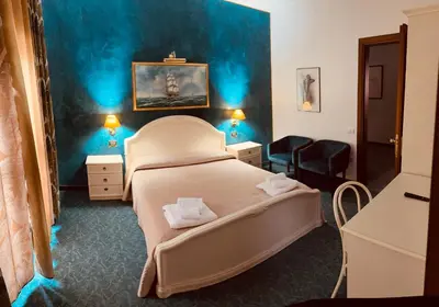 Letto o letti in una camera di Hotel Rey's