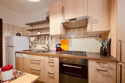 Cucina o angolo cottura di In the center of Venice