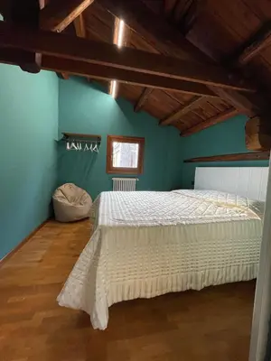 Letto o letti in una camera di BINARIO 63 Este