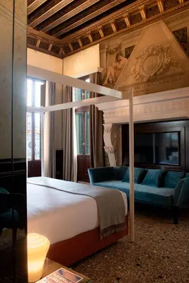 Letto o letti in una camera di Eight Venezia