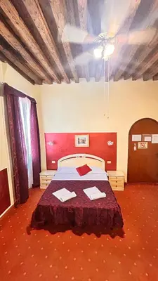 Letto o letti in una camera di Casa Lin Venice Zimmer
