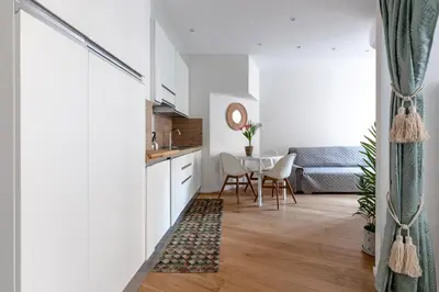 Cucina o angolo cottura di Fully furnished apartment-Treviso center