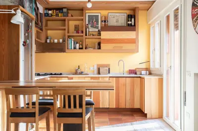 Cucina o angolo cottura di Casa Maia - Padova