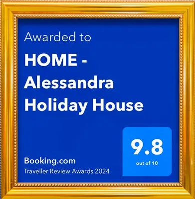 Certificato, attestato, insegna o altro documento esposto da HOME - Alessandra Holiday House