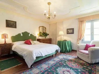 Letto o letti in una camera di Villa in Venice with Private Pool & Park