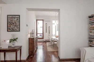 Area soggiorno di GuestHost - Piazza delle Erbe Central Apartment