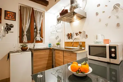 Cucina o angolo cottura di Residenza Garibaldi