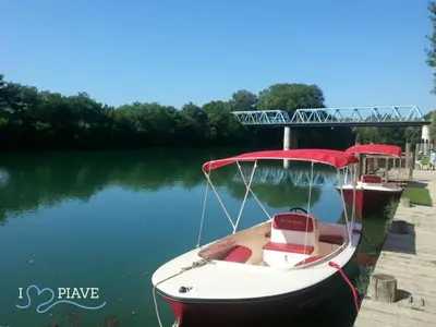 Vista sul fiume nelle vicinanze dell'appartamento