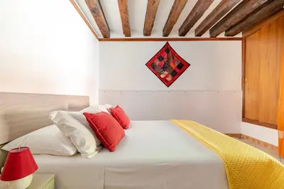 Letto o letti in una camera di Rio Marin Apartment