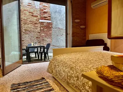 Letto o letti in una camera di Ca' Tintoretto