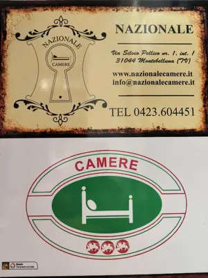 Certificato, attestato, insegna o altro documento esposto da NAZIONALE Camere