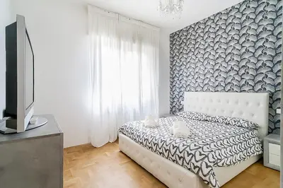 Letto o letti in una camera di Elegant & Spacious - 30 min from Venice - King beds!