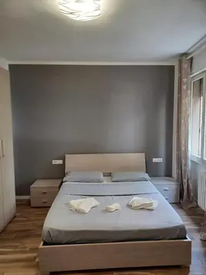 Letto o letti in una camera di Venice Mestre, Apartments Da Roberta