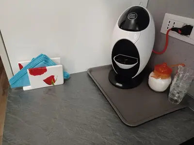 Set per la preparazione di tè e caffè presso Venice Mestre, Apartments Da Roberta