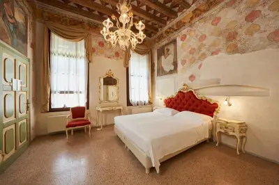 Letto o letti in una camera di Villa Martin Hotel