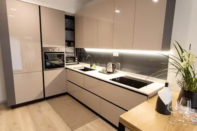 Cucina o angolo cottura di Moderno Appartamento 140 Bassano Centro
