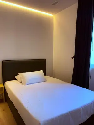Letto o letti in una camera di Dimora in Prato