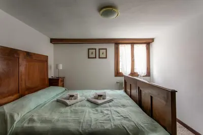 Letto o letti in una camera di Romantic Bassano - 2 bedrooms apartment