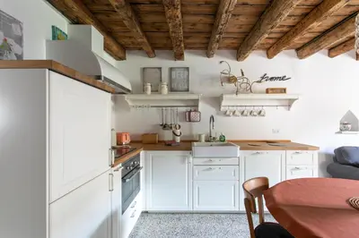 Cucina o angolo cottura di Romantic Bassano - 2 bedrooms apartment