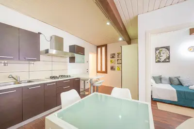 Cucina o angolo cottura di Ca d'Oro Central Suite