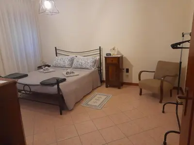 Letto o letti in una camera di Sole dei Colli