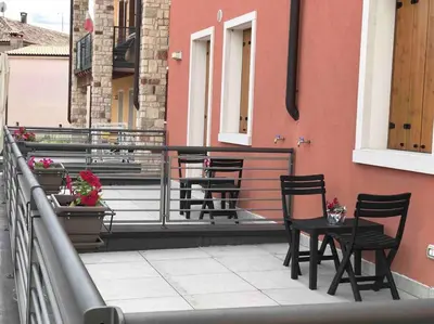 Balcone o terrazza di Casa di Nancy Girasole a Valdobbiadene Unesco