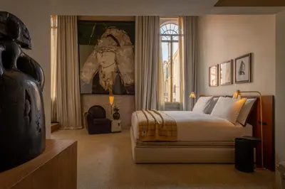 Letto o letti in una camera di The Venice Venice Hotel