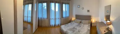 Letto o letti in una camera di Casa Vittoria