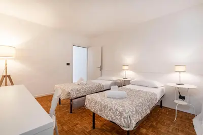 Letto o letti in una camera di Ca' del Sol