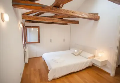 Letto o letti in una camera di Ca Gabry