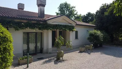Giardino di VILLA GERLA, un angolo di paradiso vicino Padova e Venezia