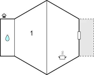Planimetria di Bungalow Adriatico