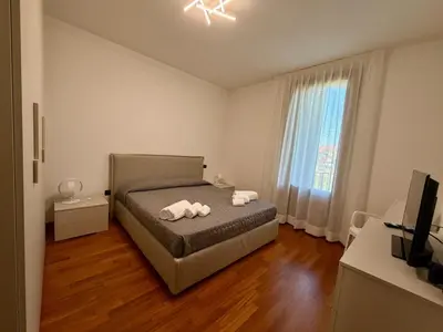 Letto o letti in una camera di Appartamenti Euganea - Rovolon
