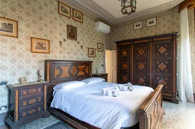 Letto o letti in una camera di Villa Corrado - ground floor apartment