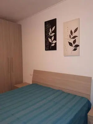 Letto o letti in una camera di Casa della nonna