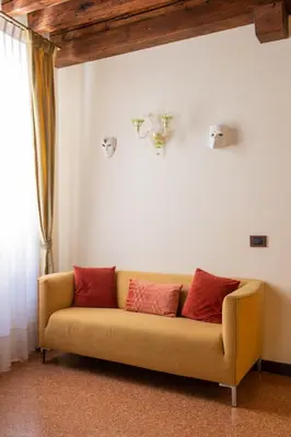 Area soggiorno di Ve-nice Suite San Marco C4439
